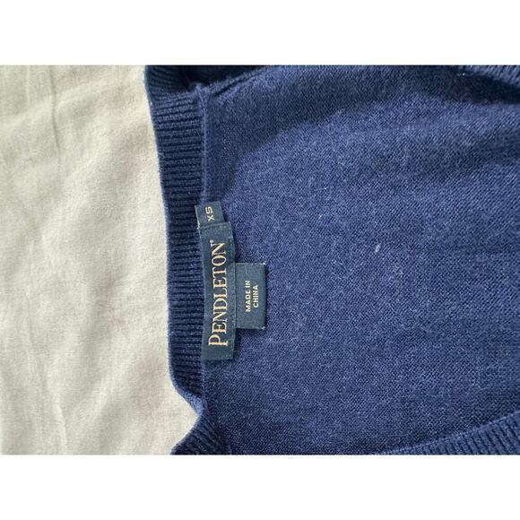 Pendleton Merino Wool V-Neck Sweater - Picture 3 of 4